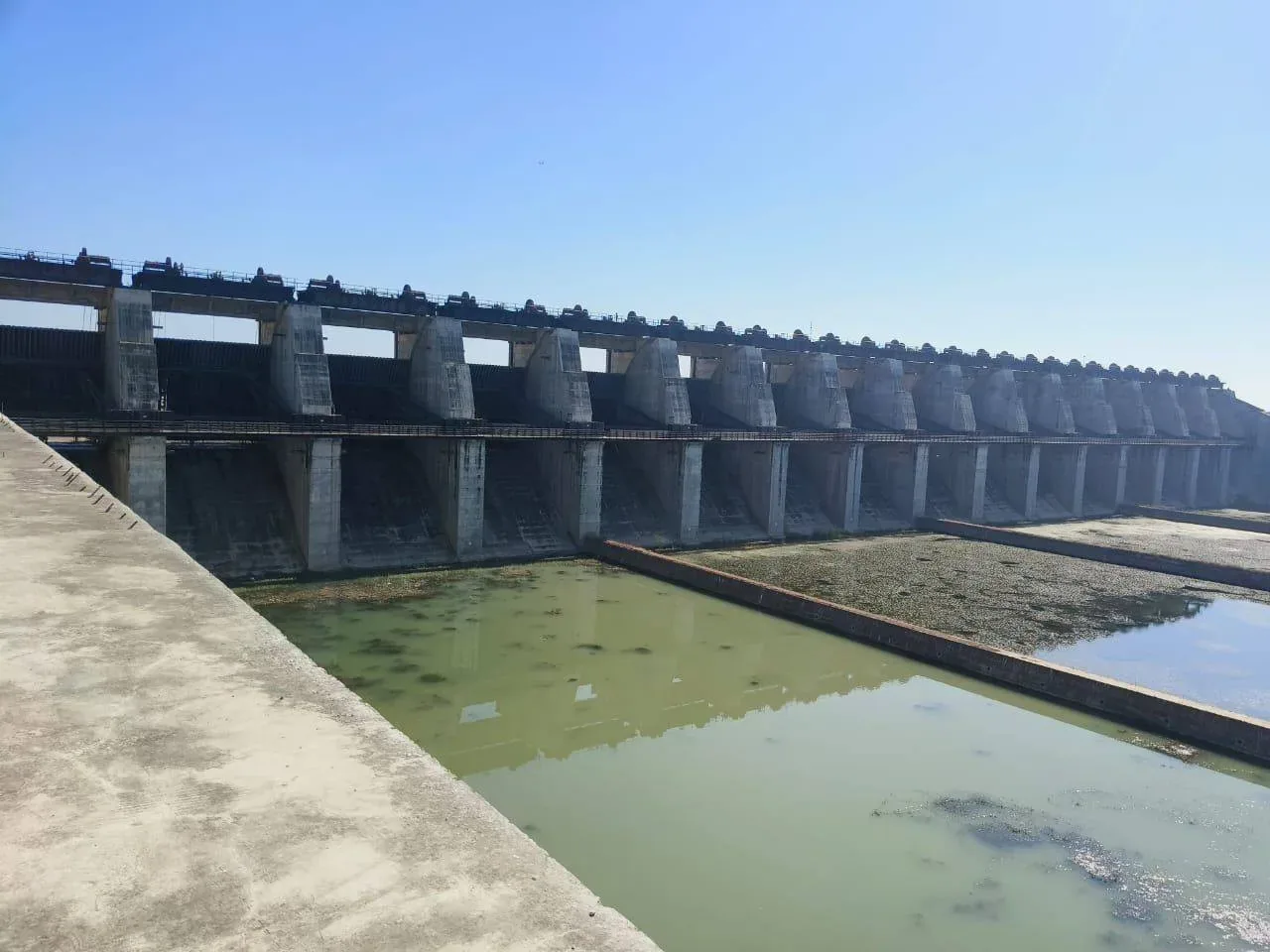Jigaon dam works