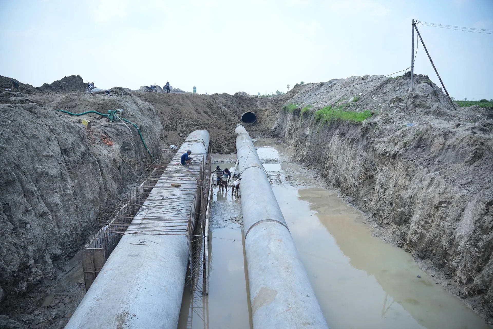 Lift irrigation site