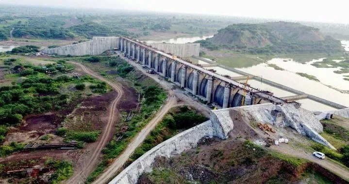 Jigaon spillway works