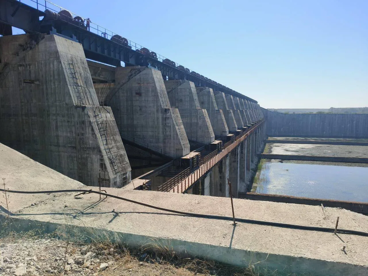 Jigaon dam infrastructure