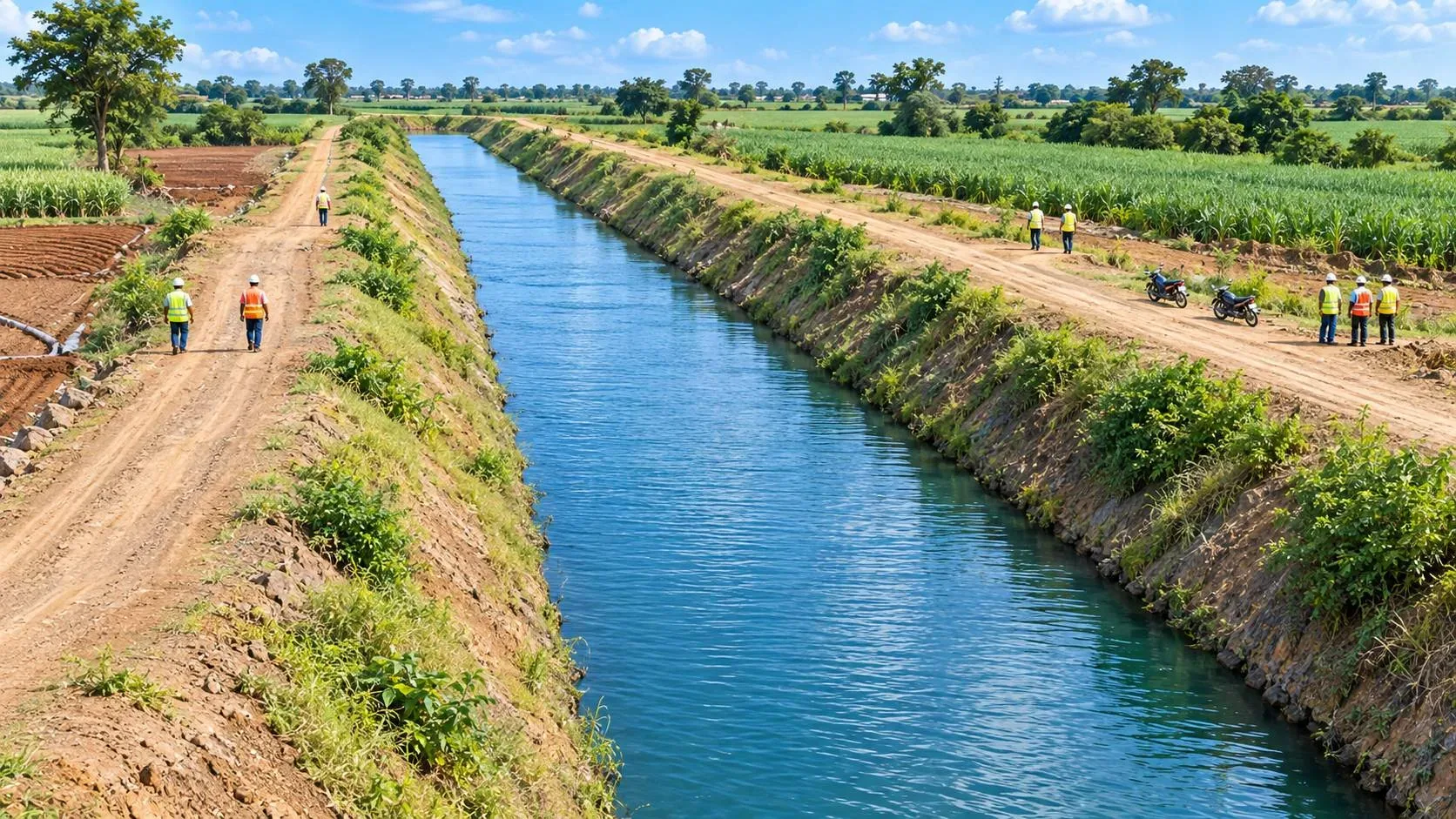 Dudhganga Left Bank Canal work photo 3