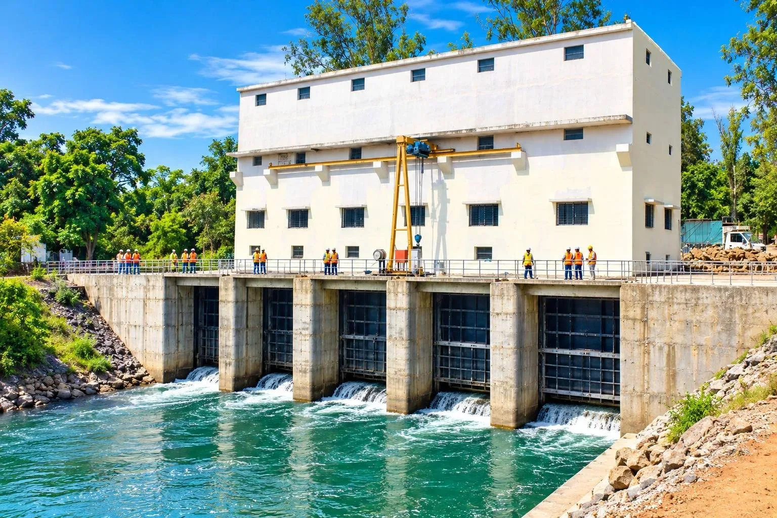 Haliyal Lift Irrigation Scheme work photo 4
