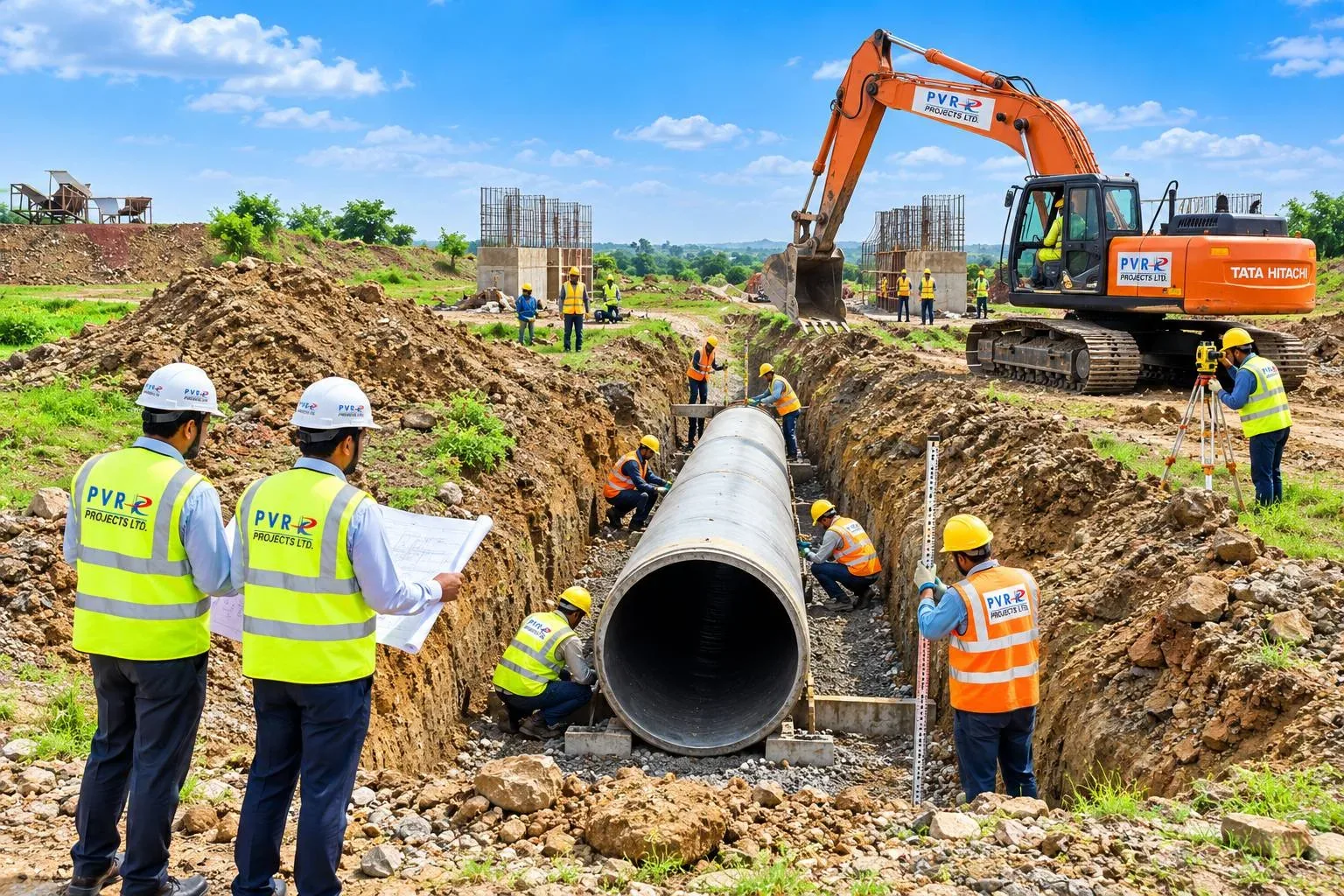 Salapur Lift Irrigation Scheme work photo 6