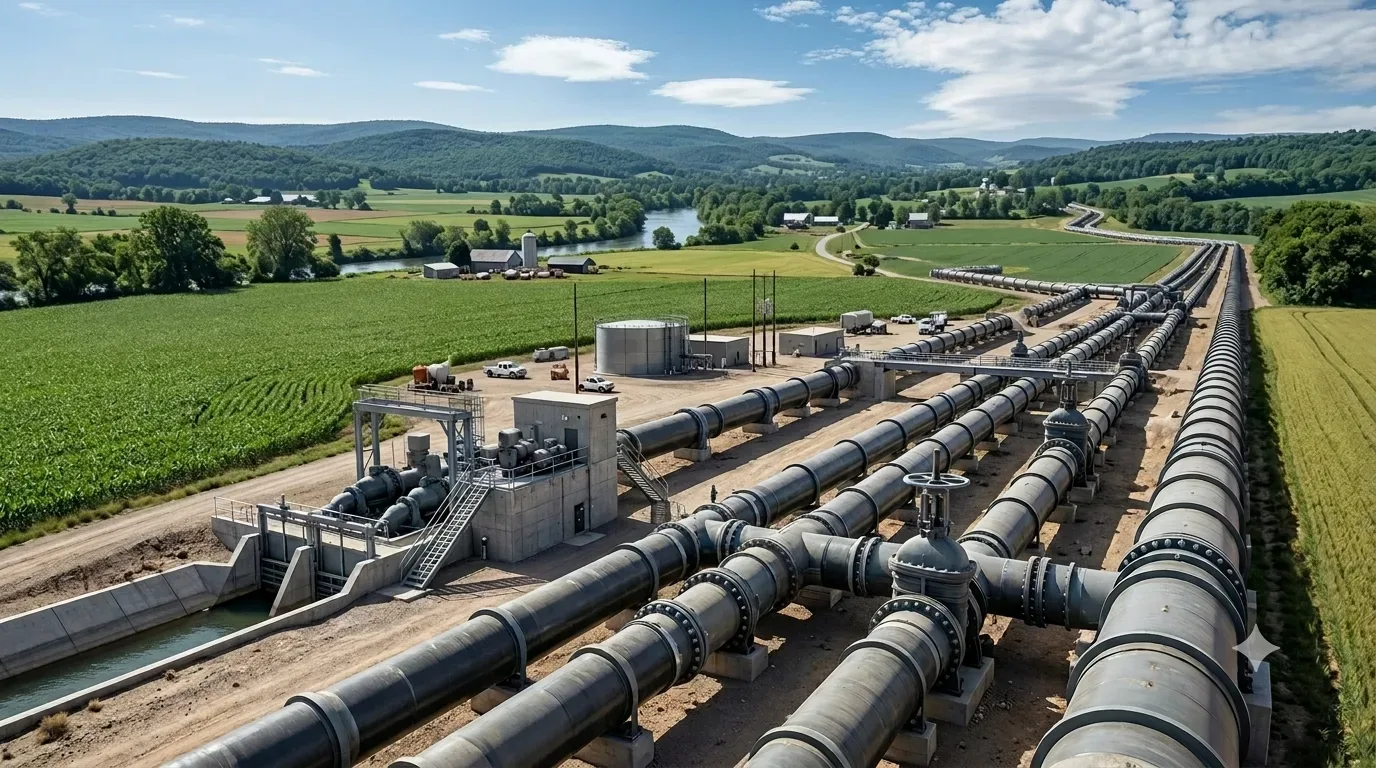 Irrigation pipeline system