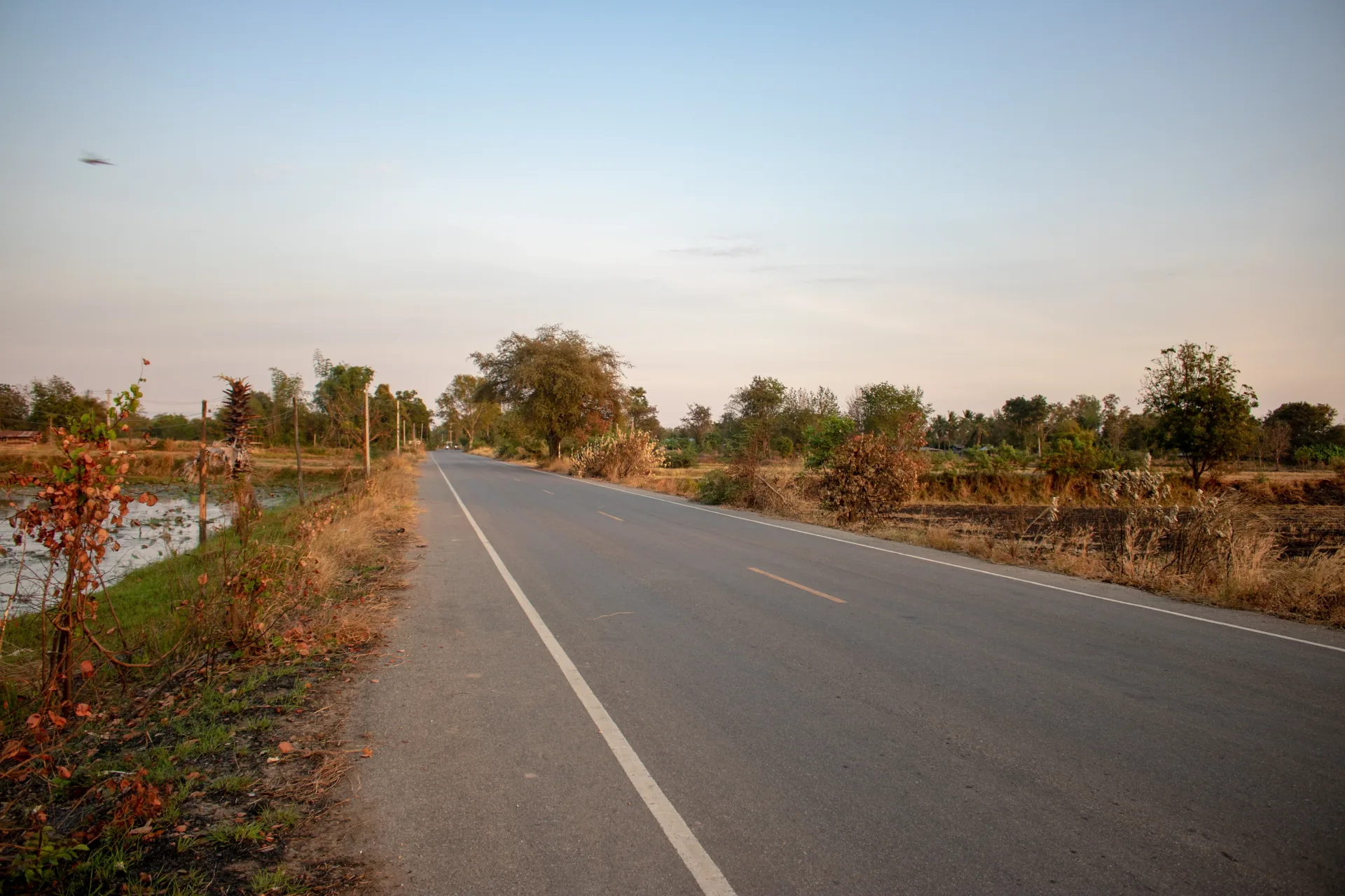 Road improvement works